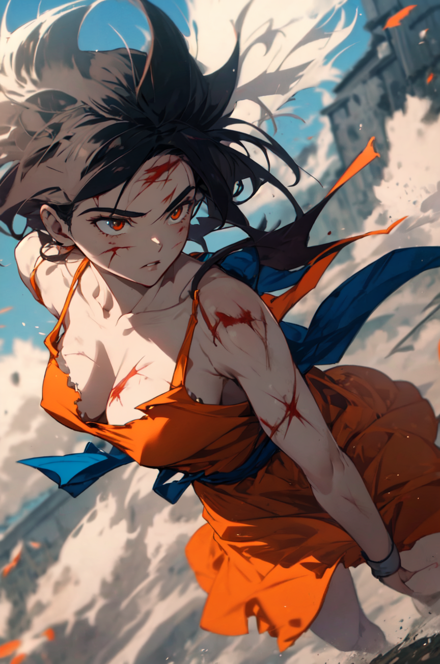 AI Art: Goku Female by @Jay T. Doggzone | PixAI