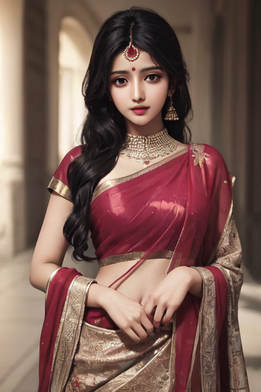 Hot indian Girl in Saree