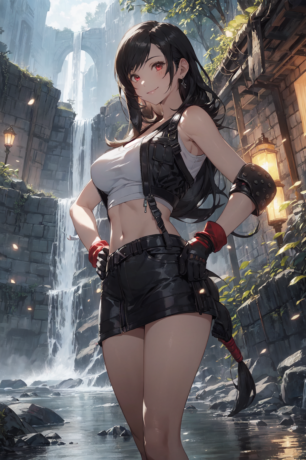 AI Art: Tifa by @AleV | PixAI