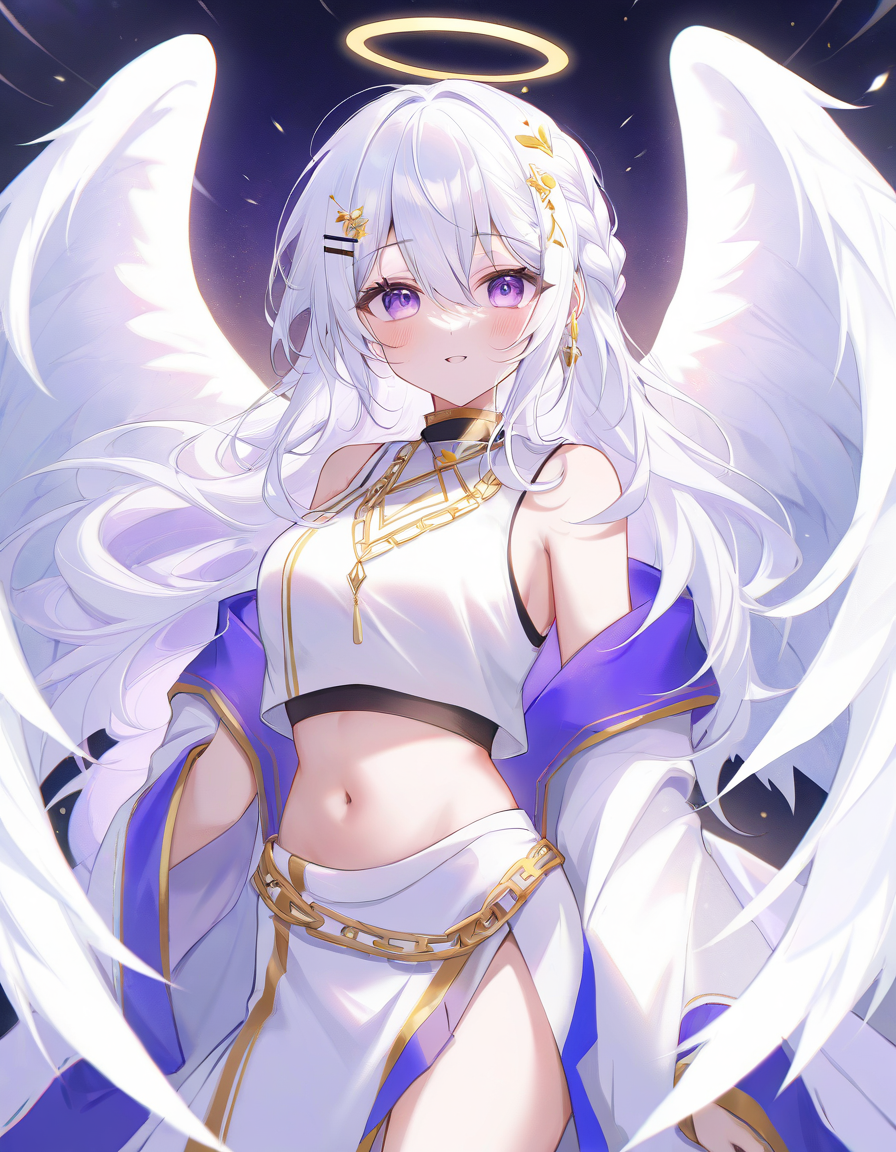 AI Art: Angel Rei by @Danny | PixAI