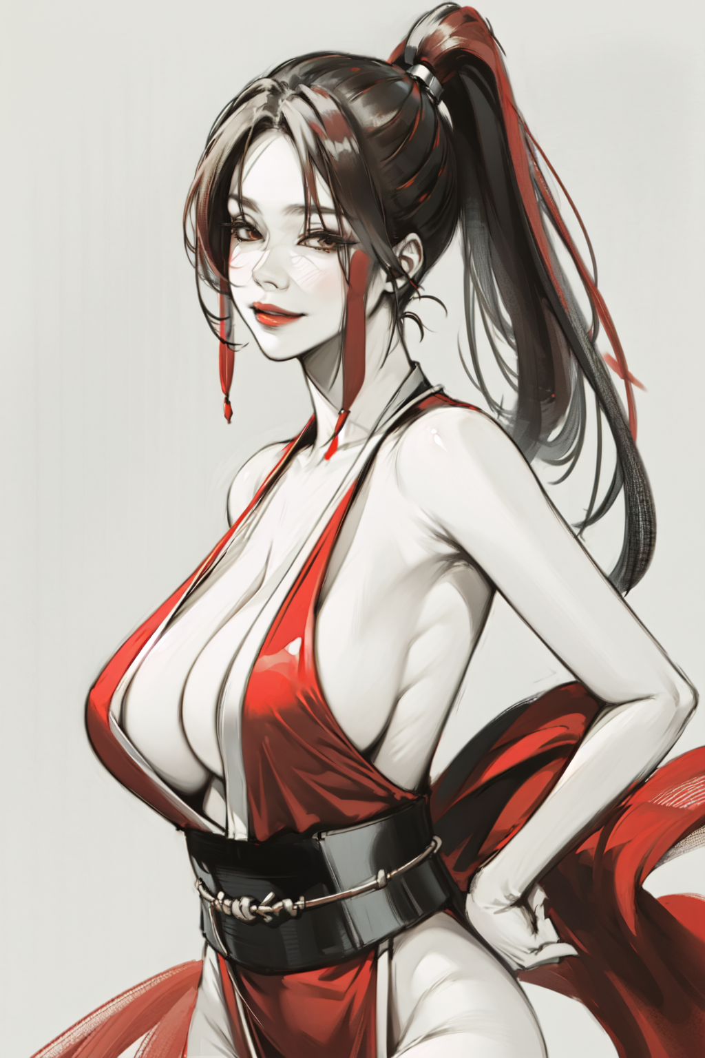 AI Art: mai shiranui by @Monkeh | PixAI