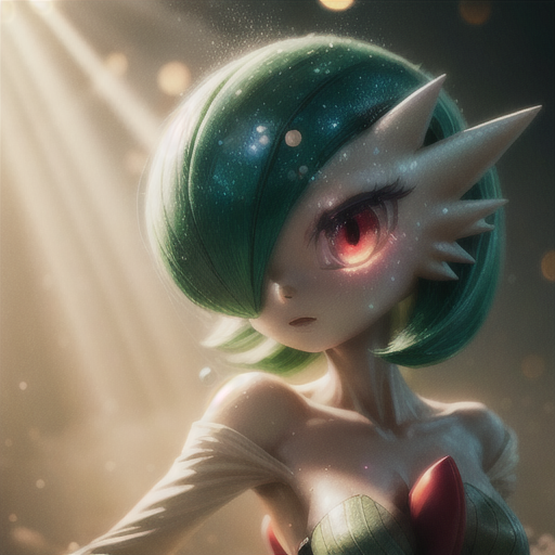 AI Art: Shiny Mega Gardevoir by @Team Yell Grunt