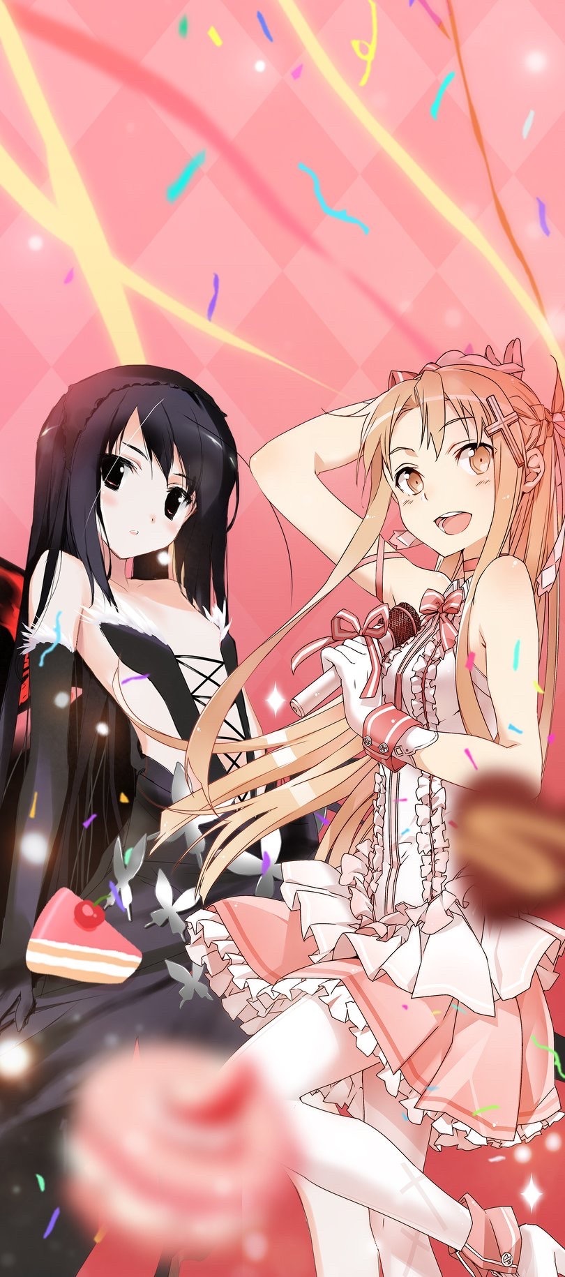 AI Art LoRA Model: Asuna and Kuroyukihime v.3 | PixAI