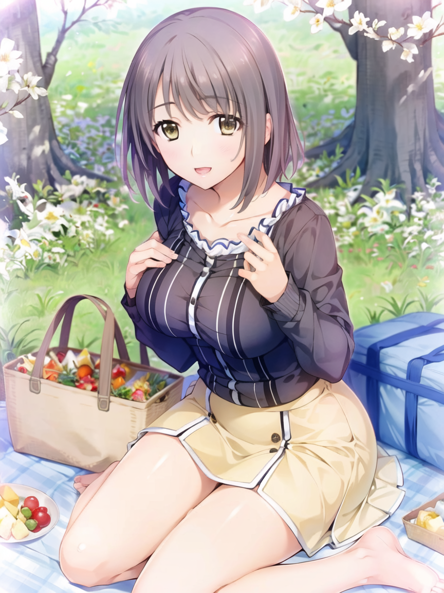 AIイラストLoRA: 栗原 愛子（新妻LOVELY×CATION） Kurihara Aiko from Niiduma Lovely X  Cation | PixAI