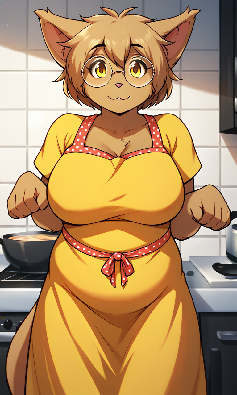 AI Art: Chubby milf Mady by @АМ | PixAI