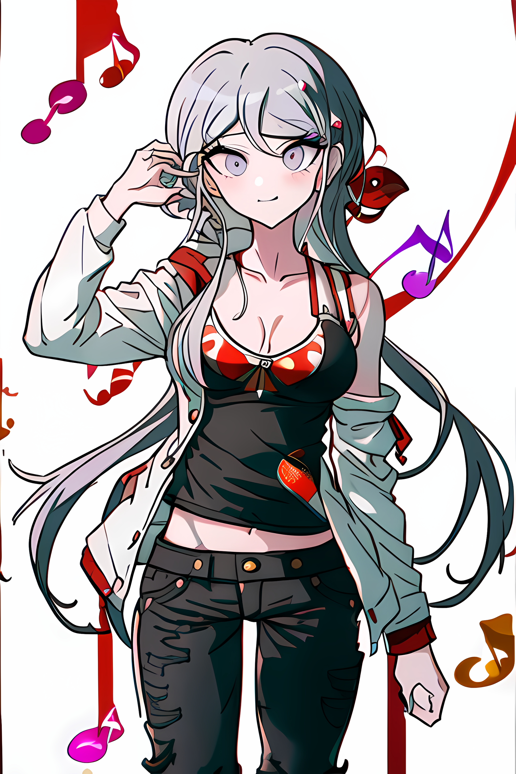 AI Art: Danganronpa OC Character by @GioRocket | PixAI