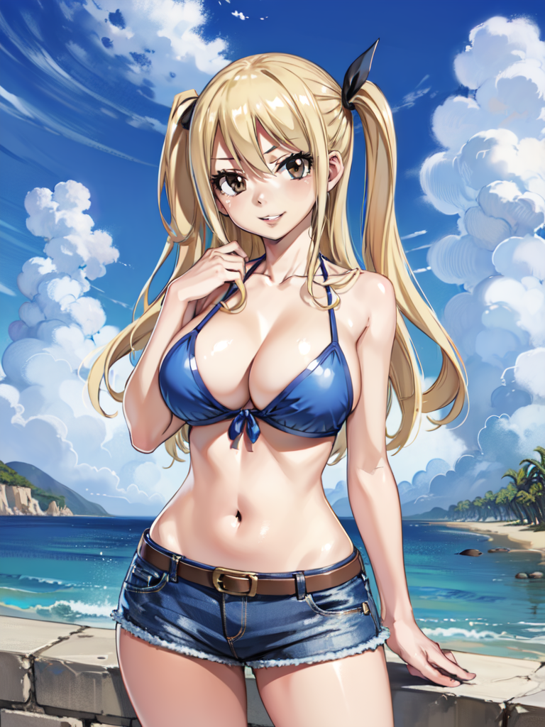 AI Art: Lucy Heartfilia por @user-1717822402944655669 | PixAI