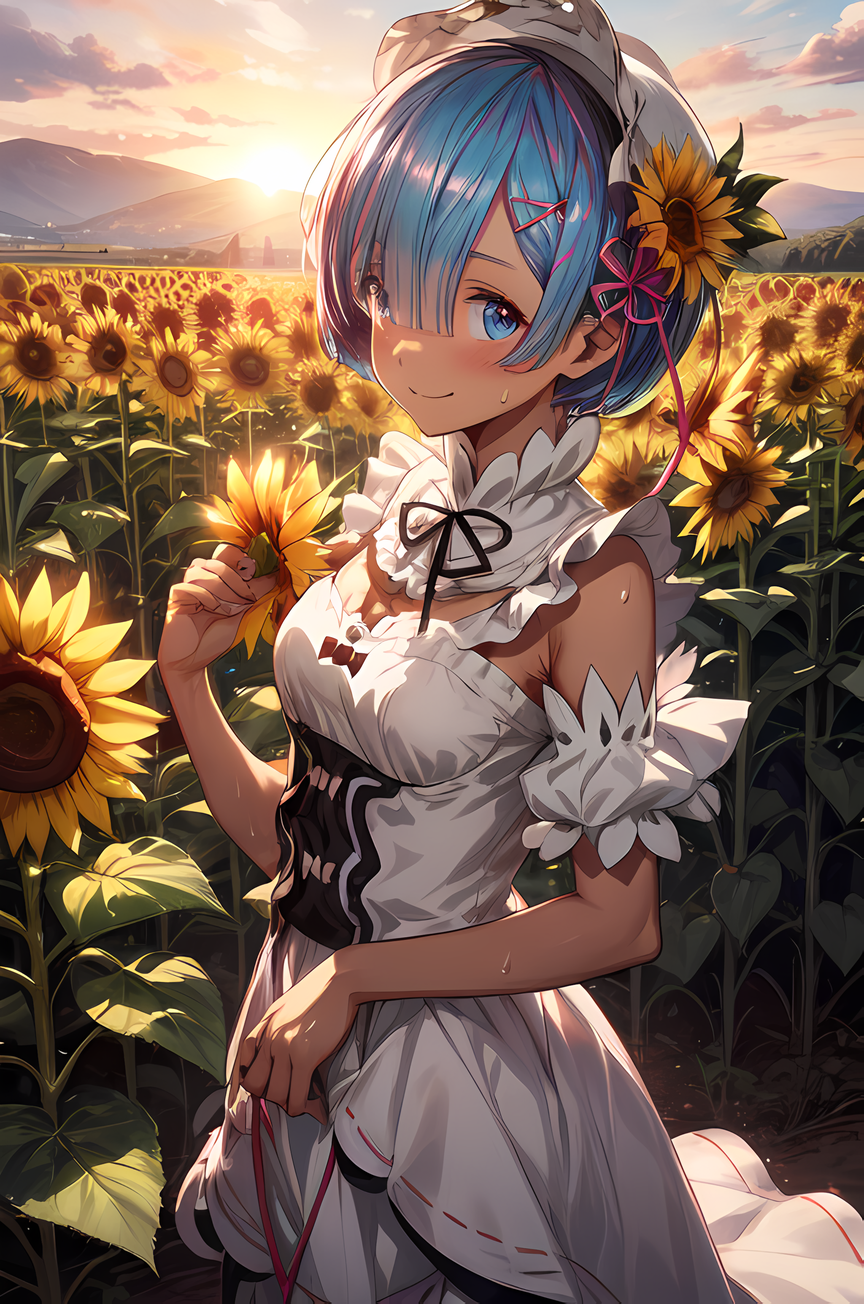 AI Art: rem(RE:ZERO) by @f1re | PixAI