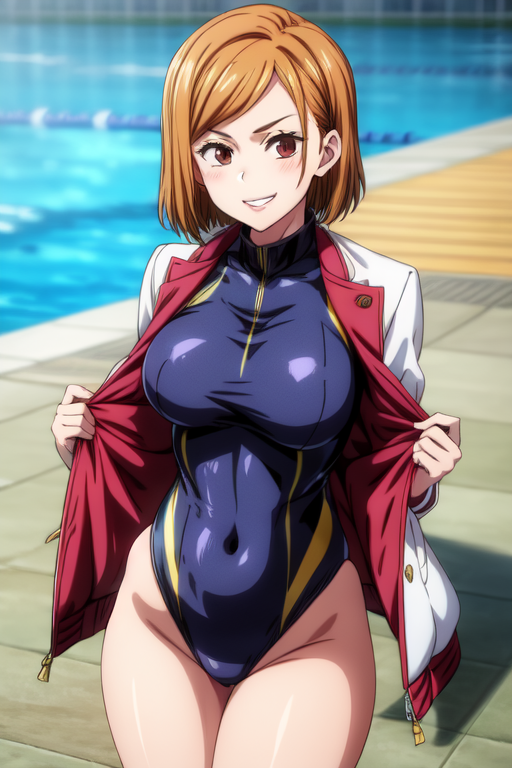 AI Art Nobara in swimsuit by Somberbook6 PixAI