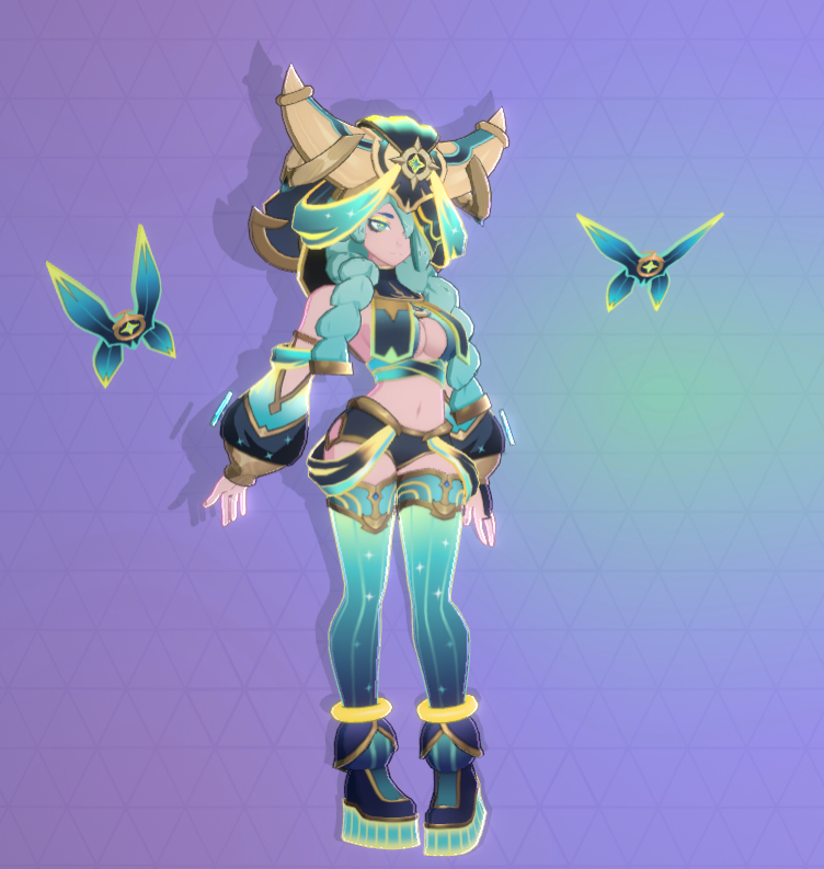 AI Art LoRA Model Era Dream Skin Omega Strikers PixAI