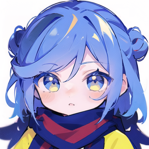 Simple anime eyes blue' Sticker