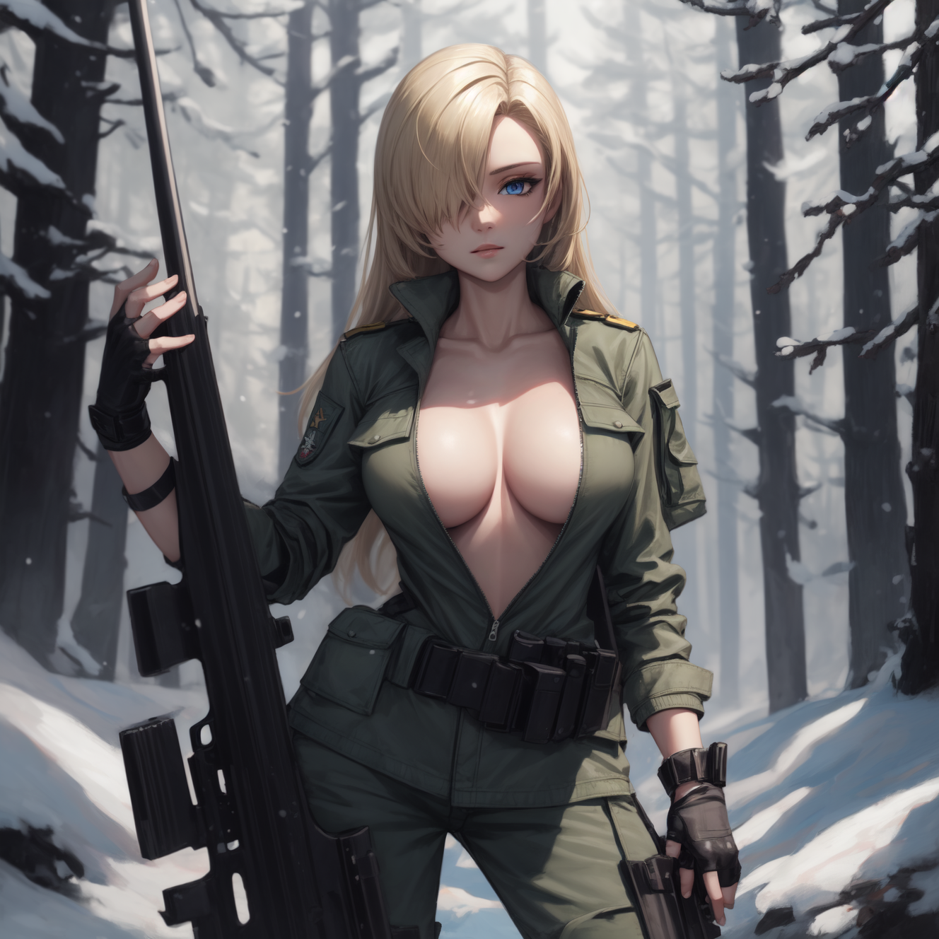 AIイラスト: Sniper Wolf 作者 @Rikudo | PixAI