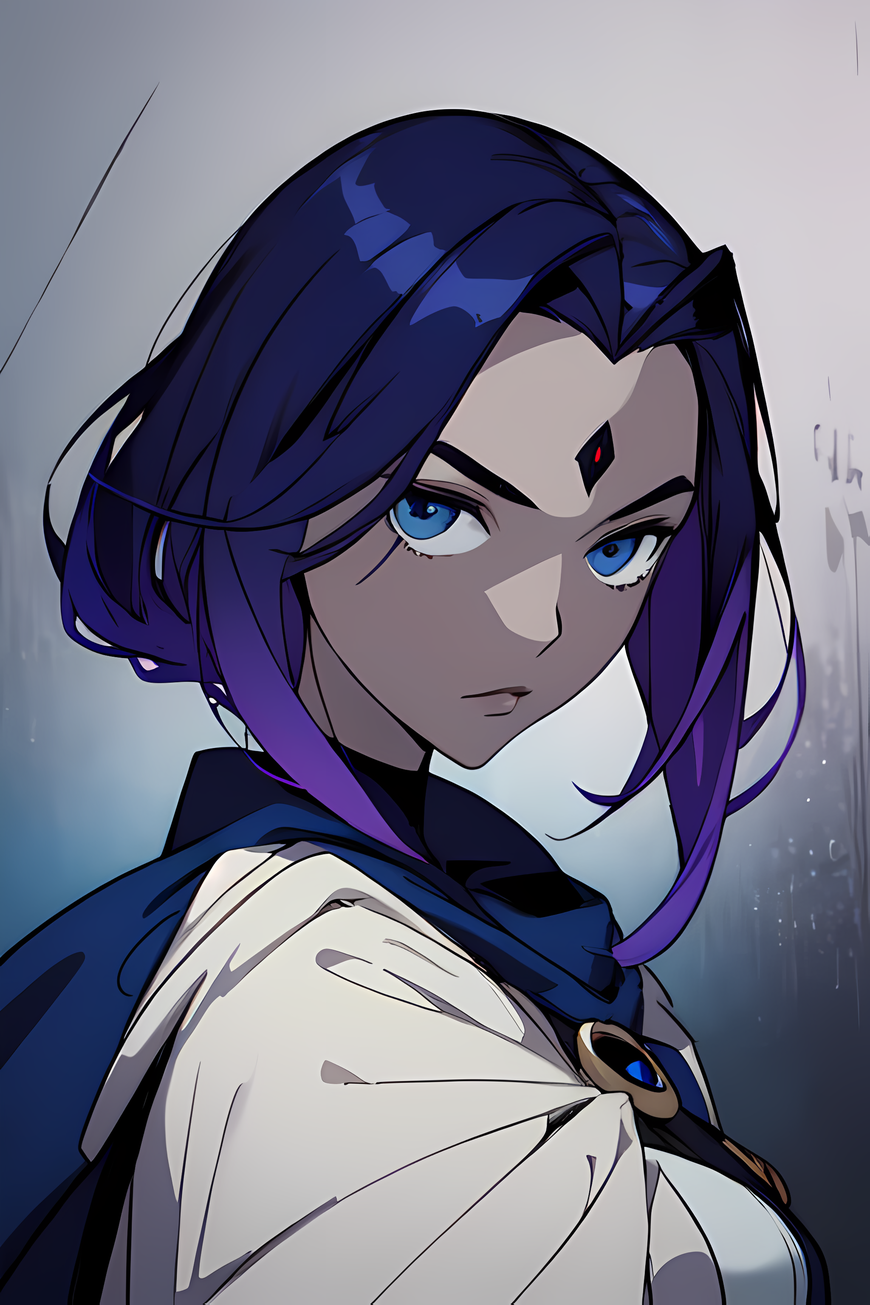 AI Art: Raven (Teen Titans) | AP #1 by @Twilight | PixAI