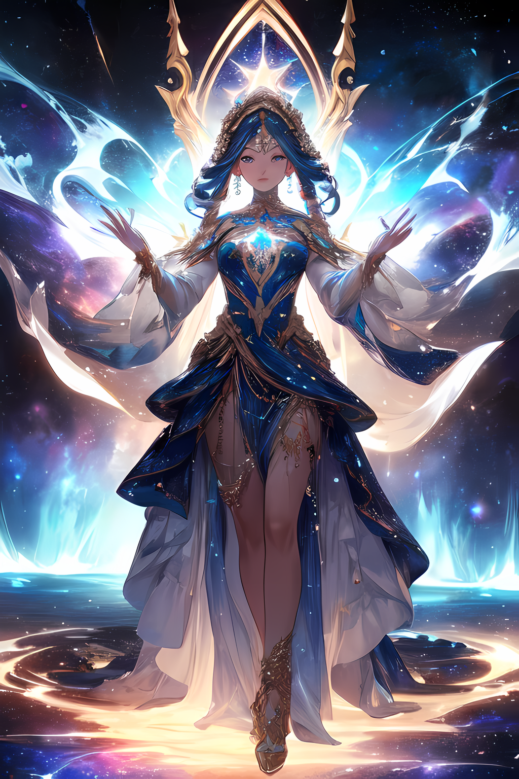 AI Art: Celestial Monarch by @Deli | PixAI