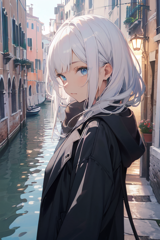 prompthunt: pure background, anime girl, rembrandt lighting, Pearly eyes,  profile, portrait, close up, cheerful, intricate detail, stunning, 2d  artwork, comic style, manga, anime, contrast, smooth, jojo, 8k, hyper  detail + intricate design +