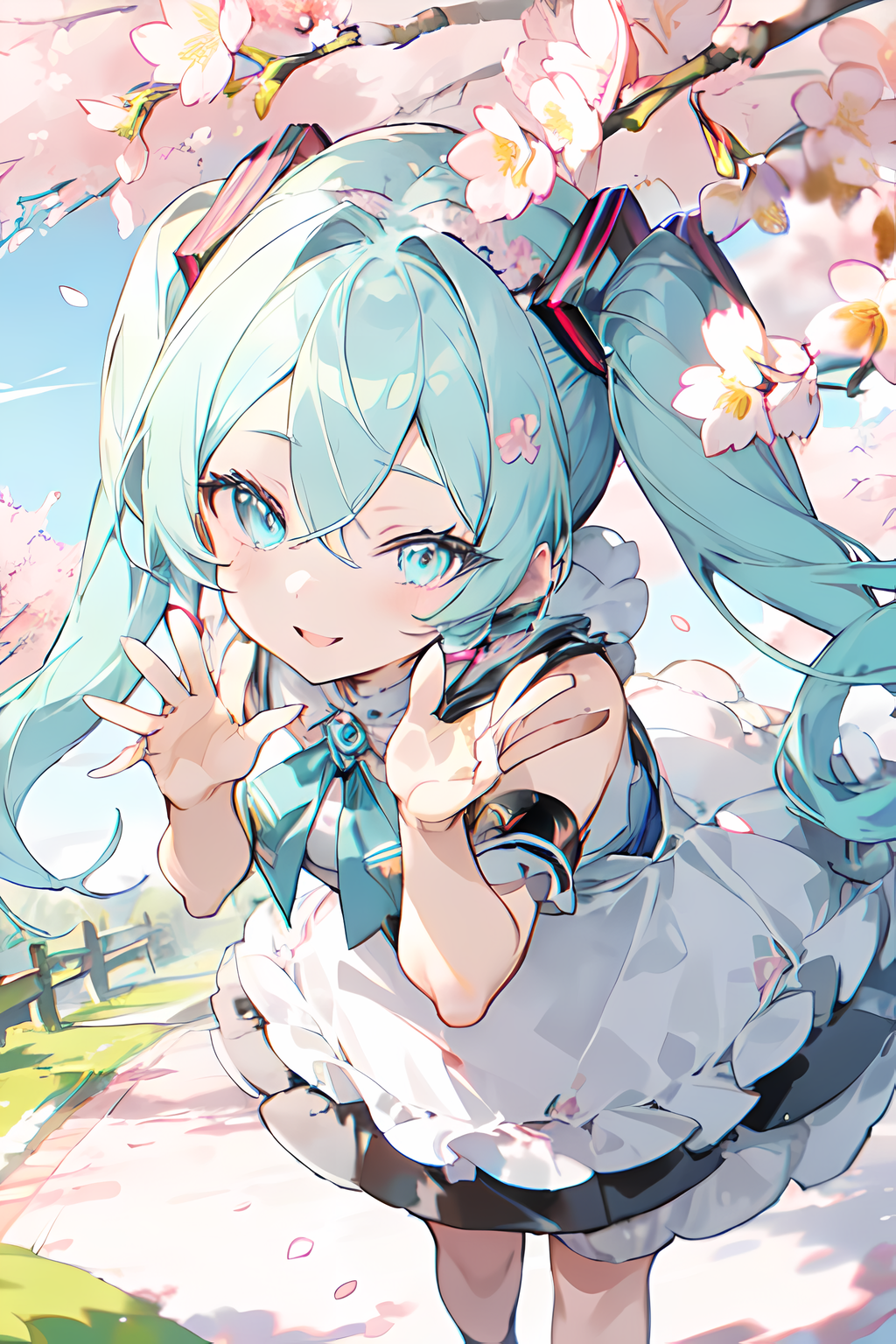 AI Art: Hatsune Miku by @Zenmo | PixAI