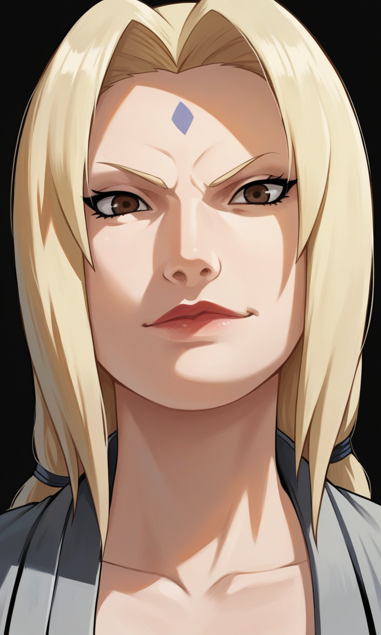 AI Art: Tsunade senju face by @Anonymous | PixAI