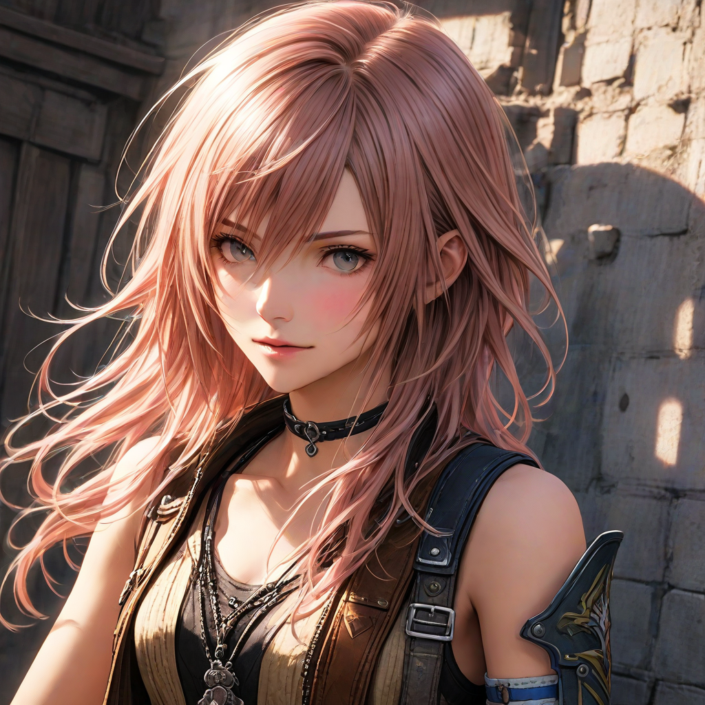 AIイラスト: Claire Farron - Lightning (FF13) #2 作者 @noxy | PixAI