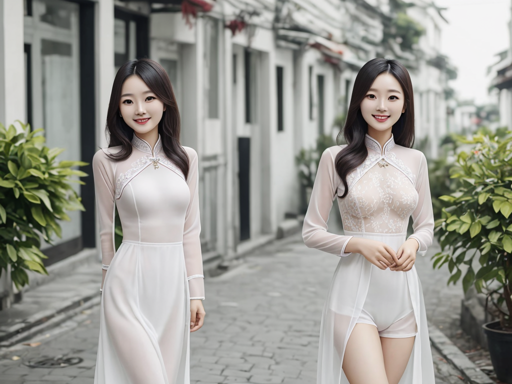 Sexy 2025 ao dai