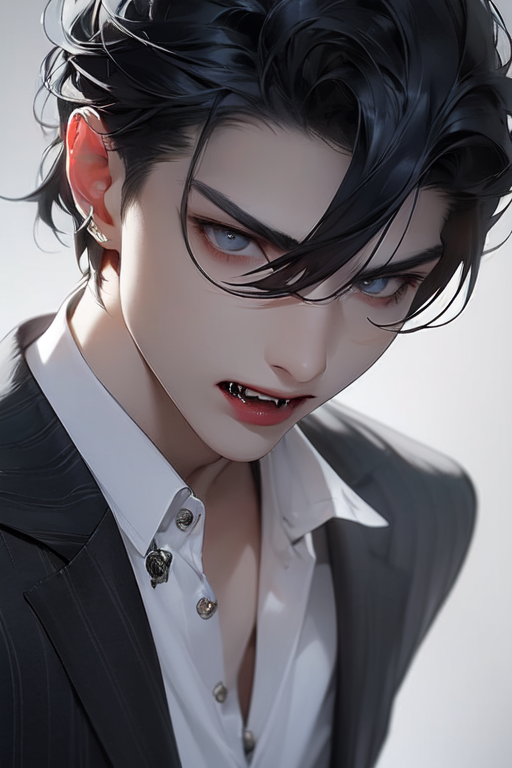 AIイラスト: Vampire boy #5 作者 @Xianxia man | PixAI