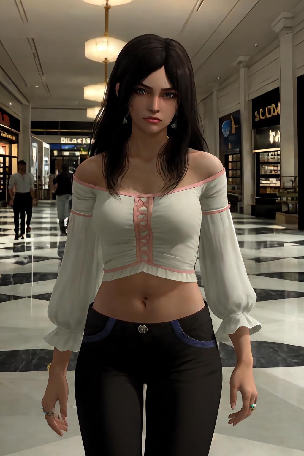 AI Art LoRA Model: Isabella Keyes (dead rising) | PixAI