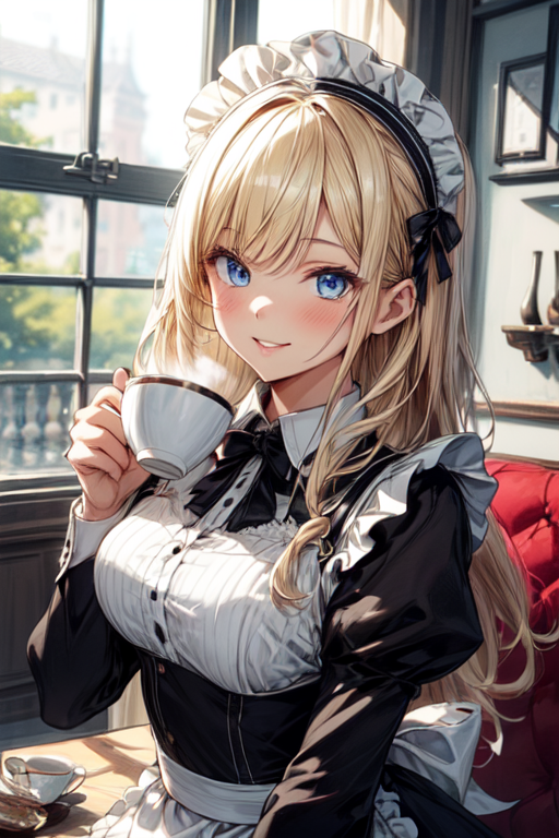 Ai Art Model Anime Maids Pixai