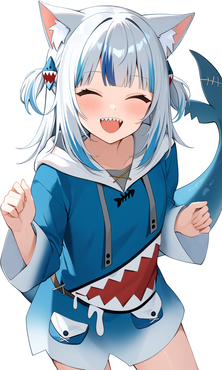 Shark girl gawr gura hotsell