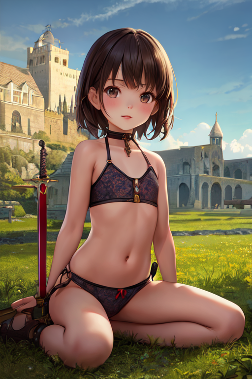 ai lolis AIイラスト: loli (model&LoRA test) 作者 @Tory | PixAI