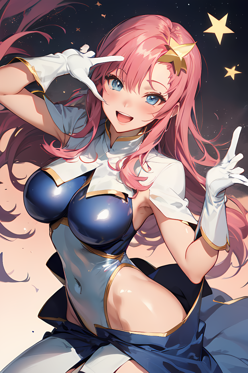 AI Art: ミーア・キャンベル(機動戦士ガンダムSEED DESTINY、Meer Campbell) by @けんちー | PixAI