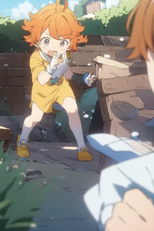 AI Art: Emma The Promised Neverland by @Peyton