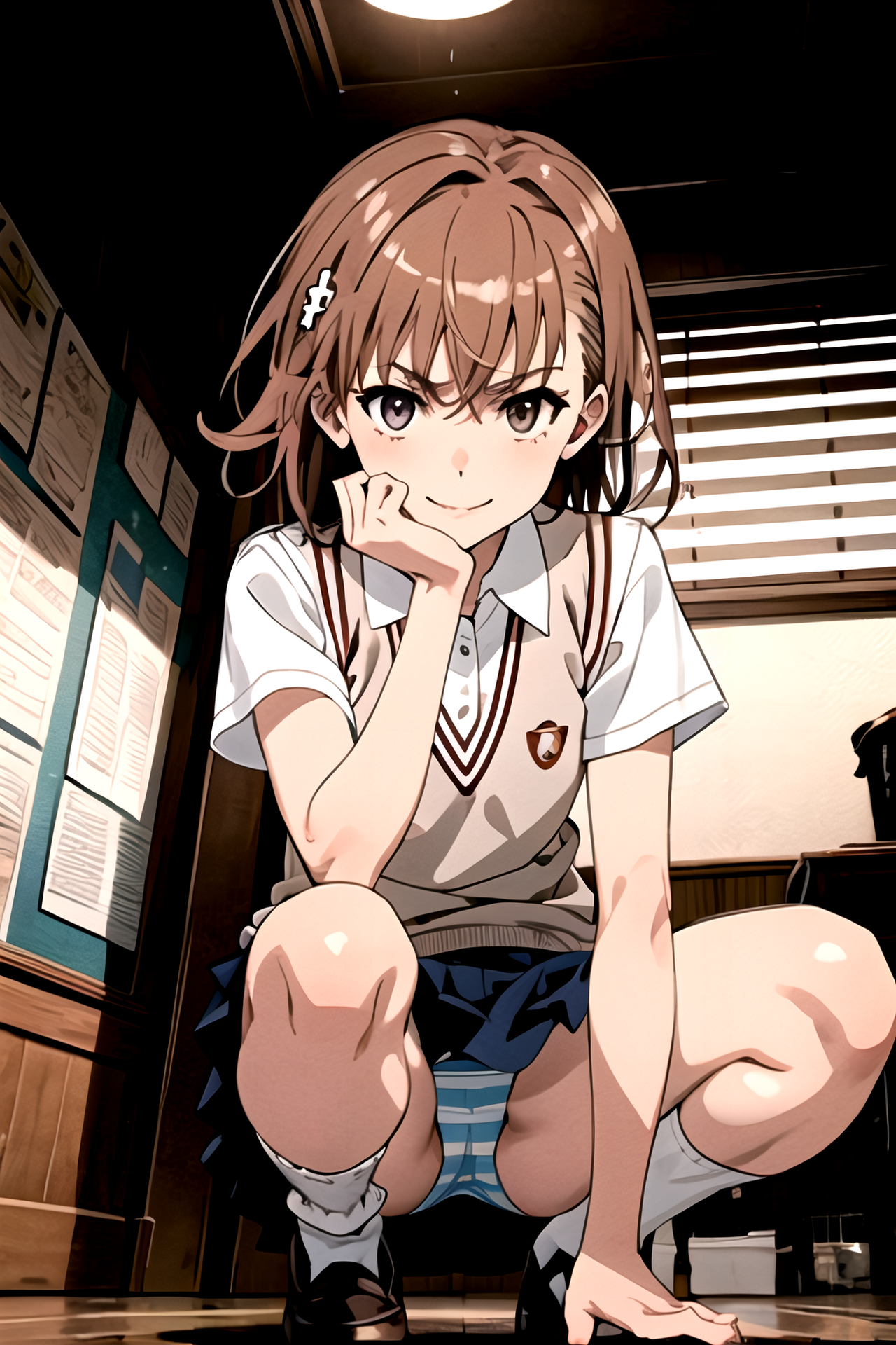 AI 아트: misaka mikoto 작성자: @shima | PixAI