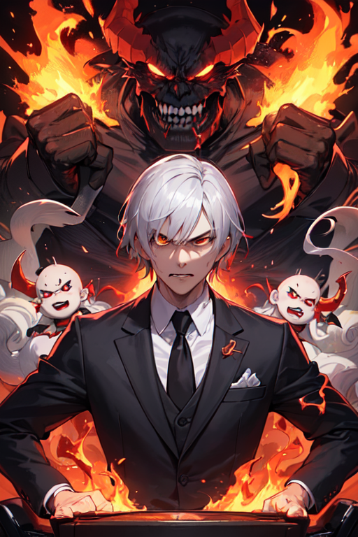 AI Art: contract with devil by @Никто