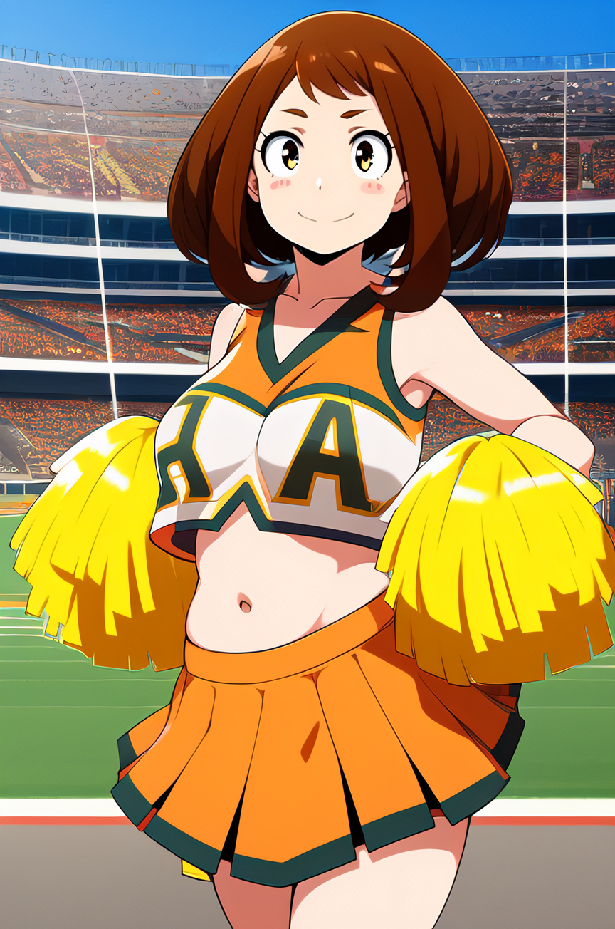 AI Art: Uraraka Ochako por @SilverSoul | PixAI