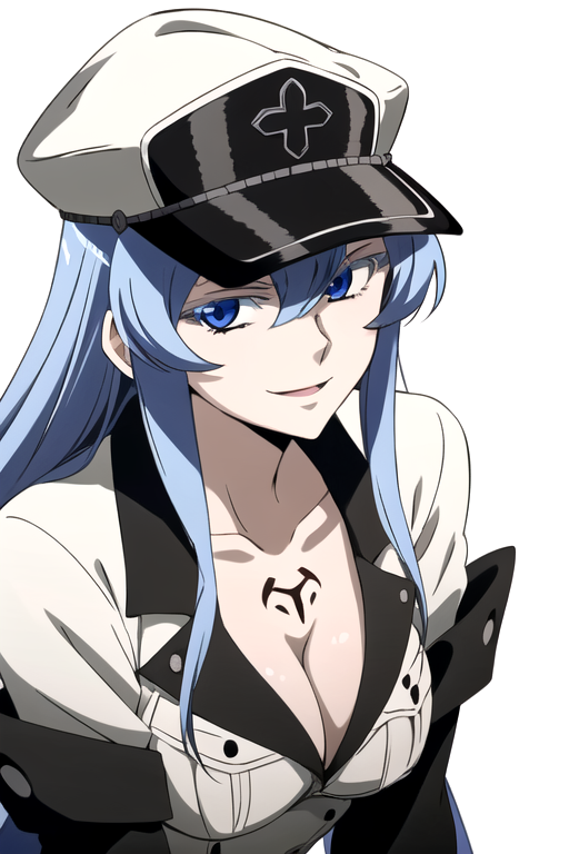 Ai Art Lora Model Esdeath Akame Ga Kill Pixai 4226