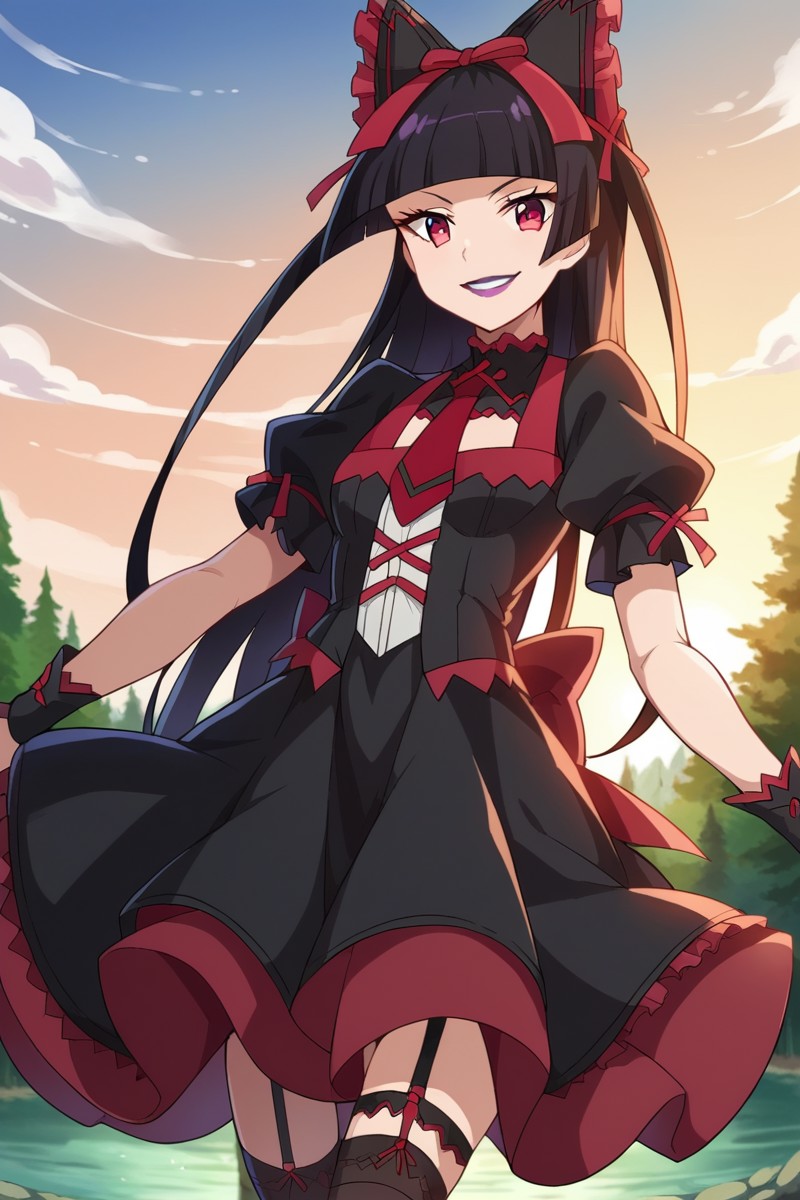 AI Art Model: Rory Mercury (ロゥリィ・マーキュリー) - Gate: Thus the JSDF Fought ...