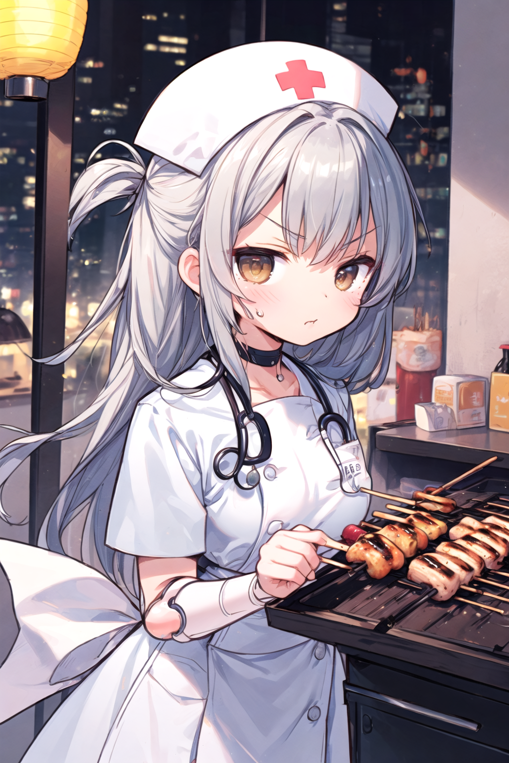 AI Art: Cooking Nurse by @hon | PixAI