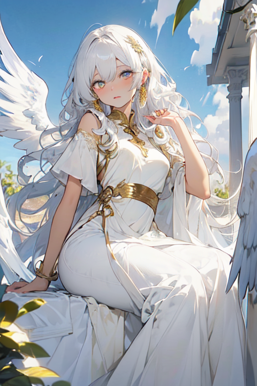 AI Art: angel by @アナシ | PixAI