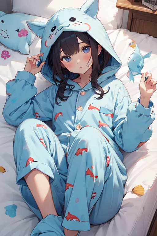 Pajama anime girl new arrivals