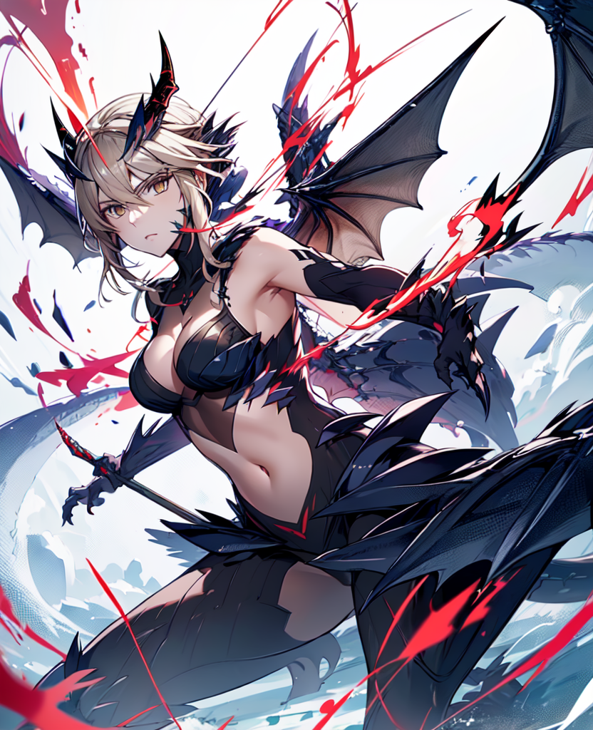 AI Art: Lancer Artoria Alter by @Astra#3630 | PixAI