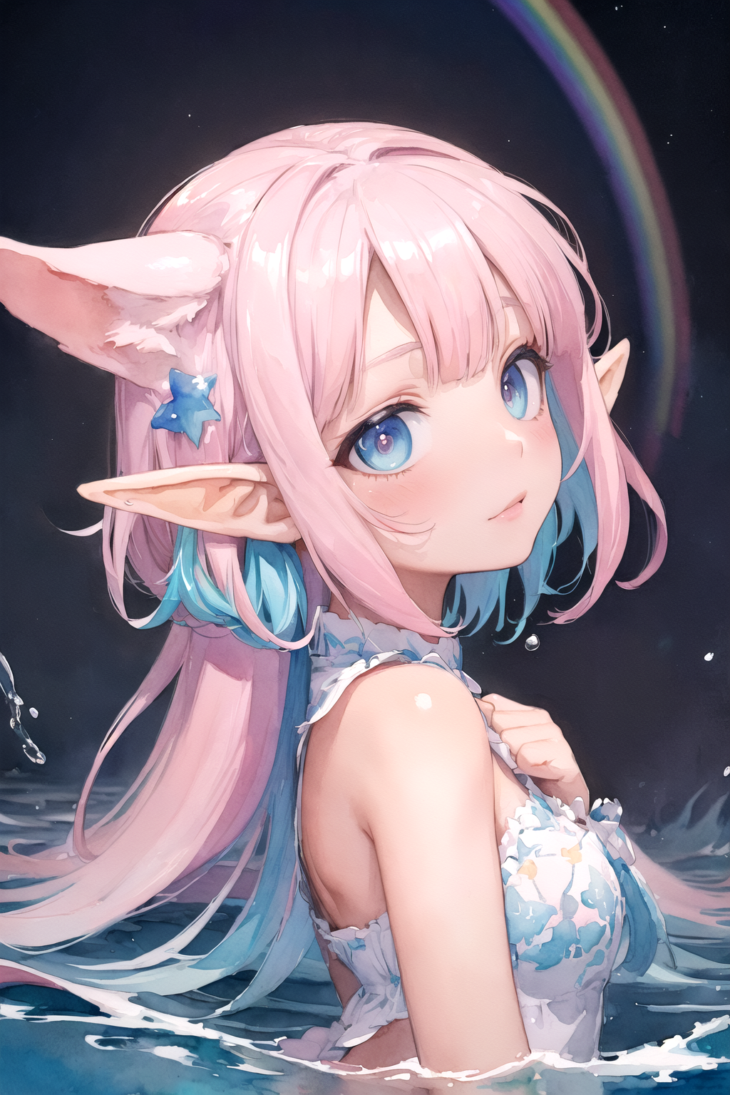 AI Art: Elf by @SXXVFDE | PixAI