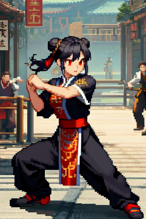 AI Art: Kung Fu Girl by @苺ヶ坂愛留/ARu_15gasaka | PixAI