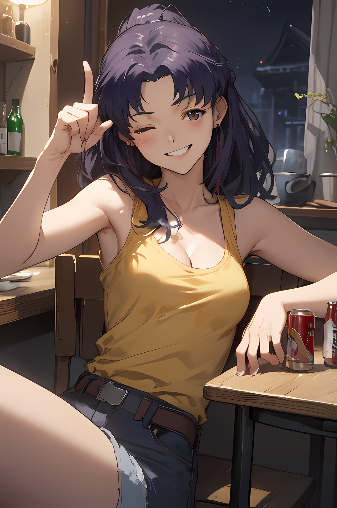 AI Art: Katsuragi Misato (Evangelion) by @TMG | PixAI