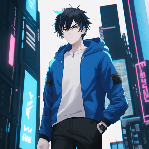 Blue 2025 anime jacket