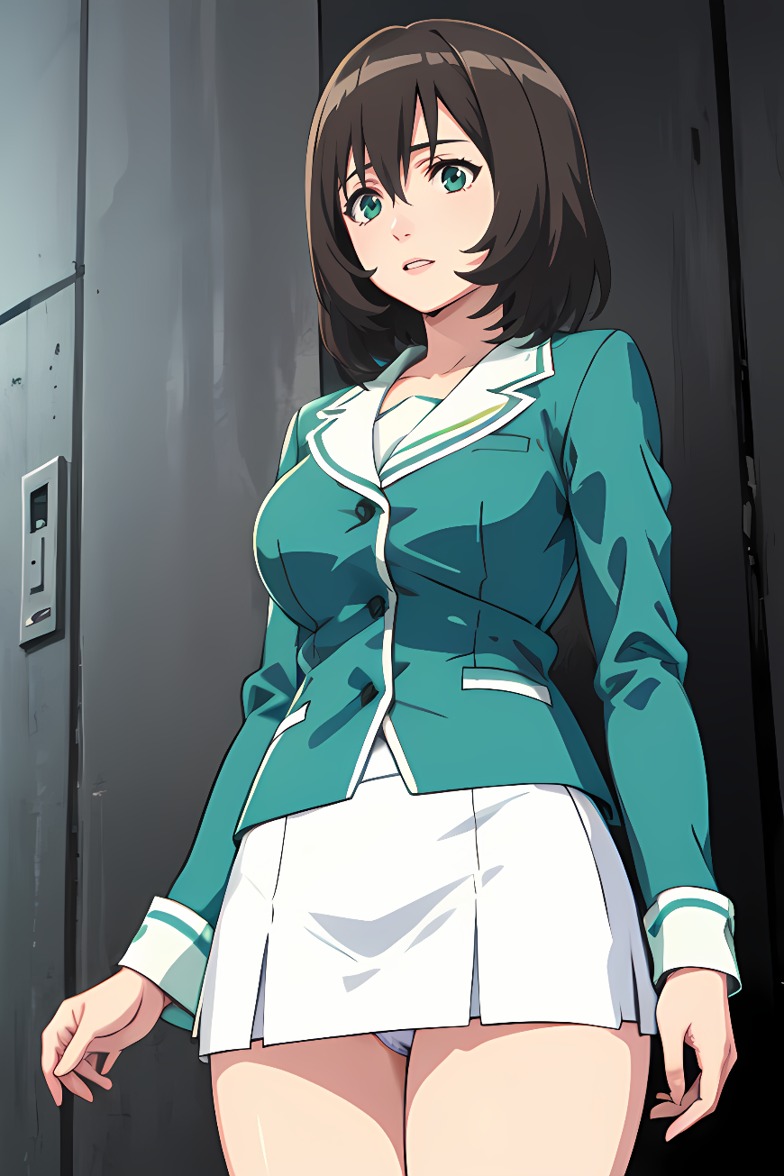AI画像　パンチラ 