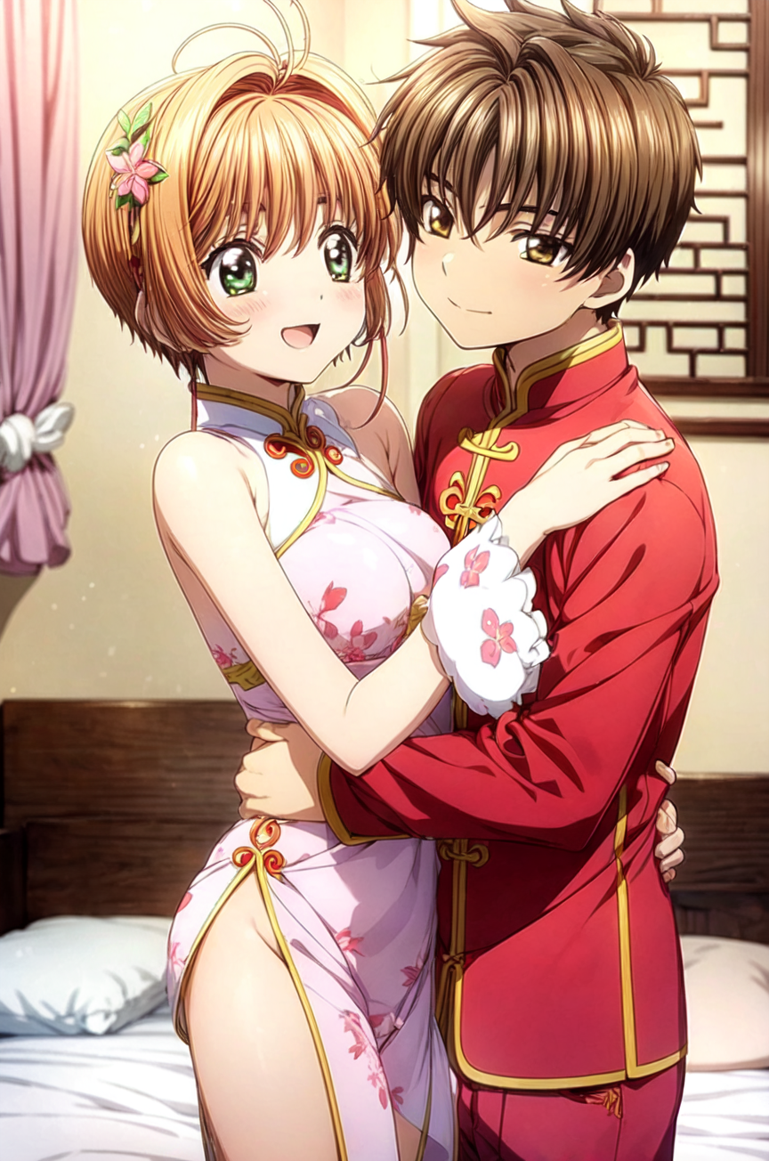 AI Art: Sakura Syaoran love couple by @SyaoranxSakura | PixAI