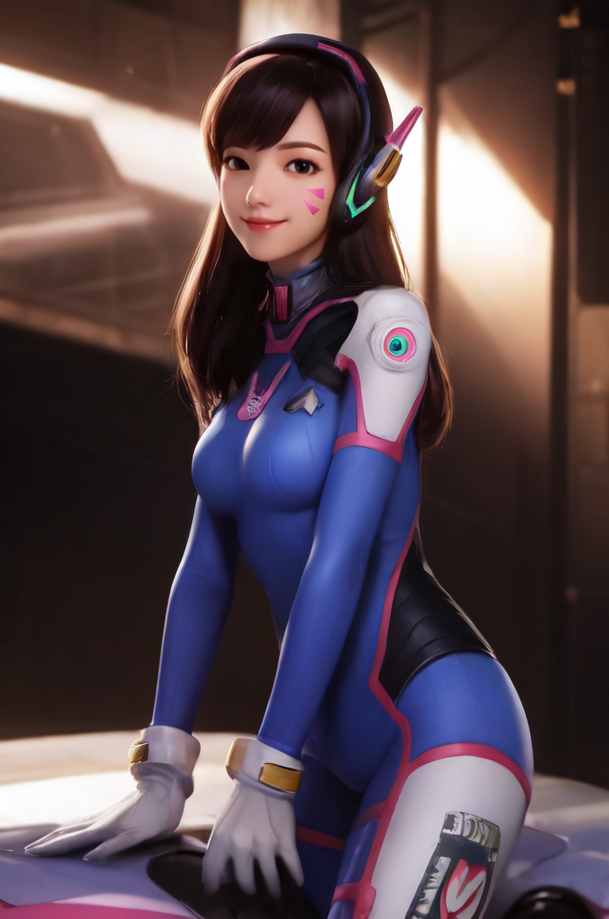 AI Art: D.Va by @SilverSoul | PixAI