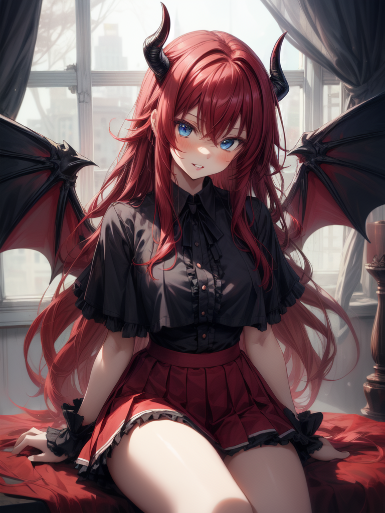 AI Art: Rias Gremory 😈 by @Ma4o_Man | PixAI