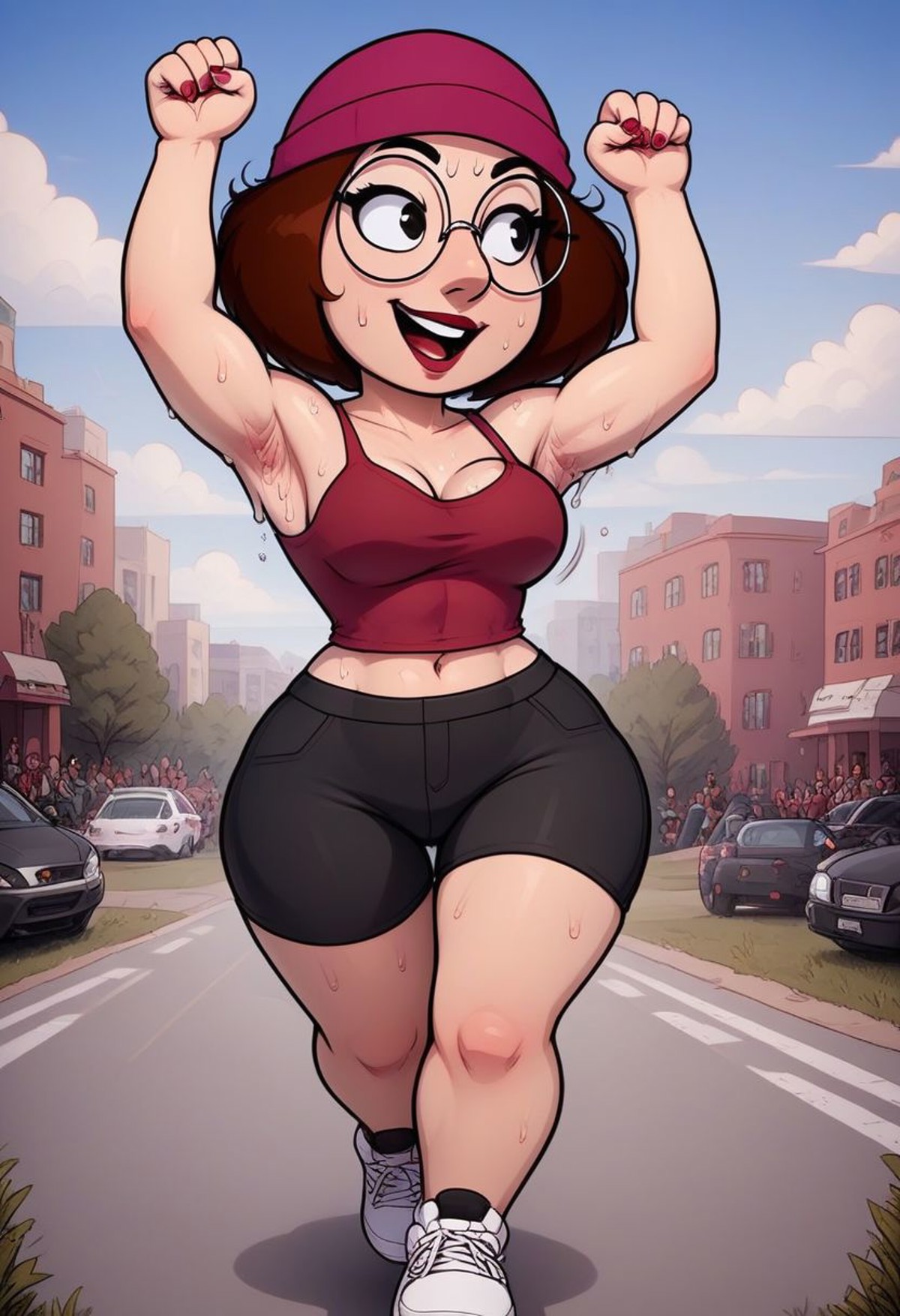 Modelo AI Art LoRA: Domn-Meg Griffin XL (Family Guy) | PixAI