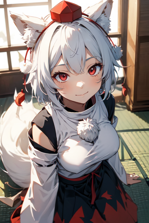 AI Art: Inubashiri Momiji by @emotion | PixAI