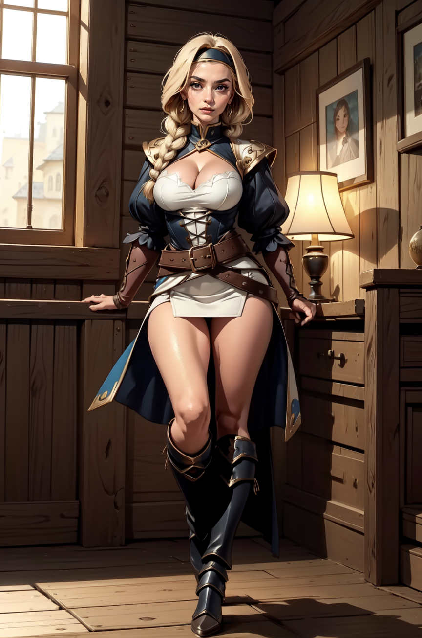 AI Art: sexy girl in medieval times by @jorelleno_YoMismo | PixAI